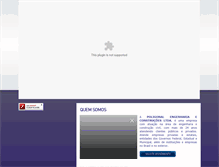 Tablet Screenshot of poligonal.eng.br
